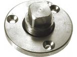 Goldenship Tappo Di Scarico Filettato In Acciaio Inox Argento 50,8 Mm Argento 50,8 Mm