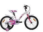 Sprint Alyce 18'' Bici Bianco,Rosa Ragazzo Bianco,Rosa Taglia Unica