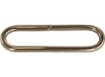 Anello Quadrato Oms Argento Argento Taglia Unica