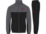 Liverpool Fc - Tuta Da Ginnastica Da Bambino, Bicolore GF1056 (98) (Grigio/Nero)