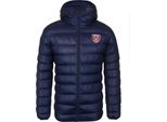 West Ham United Fc - Giacca Da Uomo, Trapuntata GF339 (M) (Blu Scuro)