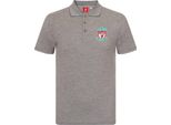 Liverpool Fc - Polo Da Uomo GF264 (S) (Grigio)