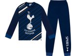 Tottenham Hotspur Fc - Pigiama Con Pantaloni Lunghi Per Ragazzi GF1000 (116) (Blu Scuro)