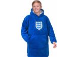 Inghilterra - Felpa Con Cappuccio Per Bambini, Oversize GF1030 (146-164) (Blu)