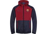 Fc Barcelona - Giacca A Vento Da Ragazzo GF258 (98) (Navy/Rosso)