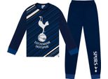 Tottenham Hotspur Fc - Pigiama Con Pantaloni Lunghi Per Ragazzi GF1000 (128) (Blu Scuro)