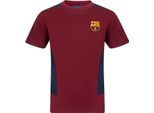 Fc Barcelona - Maglietta Da Ragazzo, Poliestere GF1237 (146) (Rosso)
