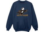 The Nightmare Before Christmas - Felpa "Il Tuo Peggior Incubo"" Per Ragazzi BI56505 (128) (Blu Scuro)"