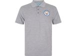 Manchester City Fc - Polo Da Uomo GF171 (Xxl) (Grigio)