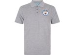 Manchester City Fc - Polo Da Uomo GF171 (L) (Grigio)