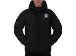 Chelsea Fc - Giacca Da Uomo, Trapuntata GF329 (S) (Nero)