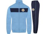 Manchester City Fc - Tuta Da Ginnastica Da Bambino GF1057 (146) (Blu Scuro)