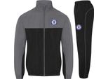 Chelsea Fc - Tuta Da Ginnastica Per Ragazzi GF1248 (110) (Grigio/Nero)