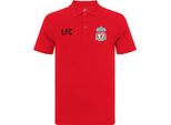 Liverpool Fc - Polo Da Uomo GF188 (M) (Rosso)
