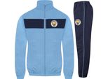 Manchester City Fc - Tuta Da Ginnastica Da Bambino GF1057 (134) (Blu Scuro)