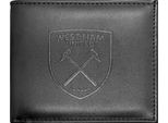 West Ham United Fc - Portafoglio, Plastica, Stemma, Calcio GF154 (Taglia Unica) (Nero)