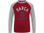 Fc Barcelona - Maglietta A Maniche Lunghe Da Bambino GF208 (134) (Rosso)
