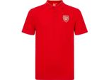 Arsenal Fc - Polo Da Ragazzo GF694 (146) (Rosso)