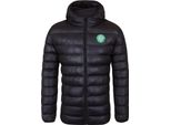 Celtic Fc - Giacca Da Uomo, Trapuntata GF343 (L) (Nero)