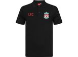 Liverpool Fc - Polo Da Ragazzo GF695 (98) (Nero)