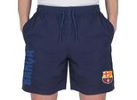 Fc Barcelona - Pantaloncini Da Uomo GF1082 (S) (Blu Scuro)