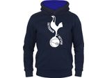 Tottenham Hotspur Fc - Felpa Con Cappuccio Da Ragazzo, In Pile GF505 (134) (Navy)