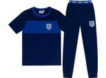 Inghilterra - Pigiama "Premium"" Con Pantaloni Lunghi Da Uomo GF1118 (S) (Blu Scuro)"