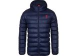 Liverpool Fc - Giacca Da Uomo, Trapuntata GF335 (M) (Blu Scuro)