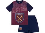 West Ham United Fc - Pigiama Con Pantaloncini "Bowen 20"" Per Ragazzi GF873 (152-158) (Vino Rosso)"