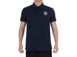 Chelsea Fc - Polo Da Uomo GF183 (M) (Blu Scuro)