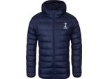 Tottenham Hotspur Fc - Giacca Trapuntata Da Uomo, Trapuntata GF337 (S) (Blu Scuro)