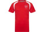 Arsenal Fc - Maglietta Da Ragazzo, Poliestere GF388 (134) (Rosso)