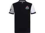 Newcastle United Fc - Polo Da Uomo GF189 (3XL) (Nero)