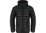 Celtic Fc - Giacca Da Uomo, Trapuntata GF344 (Xl) (Nero/Verde)