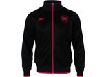 Arsenal Fc - Giacca Da Ginnastica Da Uomo Con Ricamo GF243 (S) (Nero)