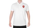 Arsenal Fc - Polo Da Uomo GF187 (Xxl) (Bianco)