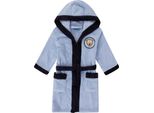Manchester United Fc - Vestaglia Da Ragazzo, In Pile GF615 (146-152) (Azzurro)