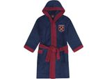 West Ham United Fc - Vestaglia Da Ragazzo In Pile GF656 (146-152) (Blu Scuro)