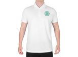 Celtic Fc - Polo Da Uomo GF196 (L) (Bianco)