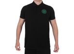 Celtic Fc - Polo Da Uomo GF196 (L) (Nero)
