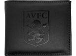 Aston Villa Fc - Portafoglio, Plastica, Stemma, Calcio GF144 (Taglia Unica) (Nero)