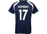 Tottenham Hotspur Fc - Maglietta "Romero 17"" Da Uomo GF394 (S) (Navy)"