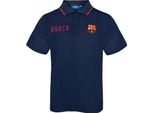 Polo Fc Barcelona Da Bambino GF697 (122) (Blu Scuro)