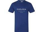 Chelsea Fc - Maglietta Da Ragazzo GF584 (134) (Blu Scuro)