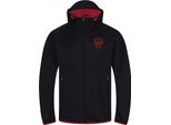 Arsenal Fc - Giacca A Vento Da Uomo, Con Scudo GF322 (3XL) (Nero)
