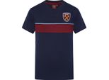West Ham United Fc - Maglietta Da Ragazzo, Poliestere GF470 (146) (Blu Scuro)