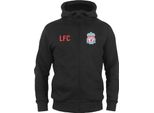 Liverpool Fc - Felpa Con Cappuccio Da Ragazzo, In Pile GF503 (98) (Nero)