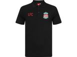 Liverpool Fc - Polo Da Ragazzo GF695 (134) (Nero)