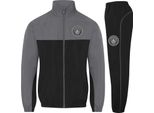 Manchester City Fc - Tuta Da Ginnastica Da Uomo, Bicolore GF966 (L) (Grigio)