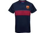 Fc Barcelona - T-Shirt Da Uomo, Poliestere GF392 (S) (Navy)